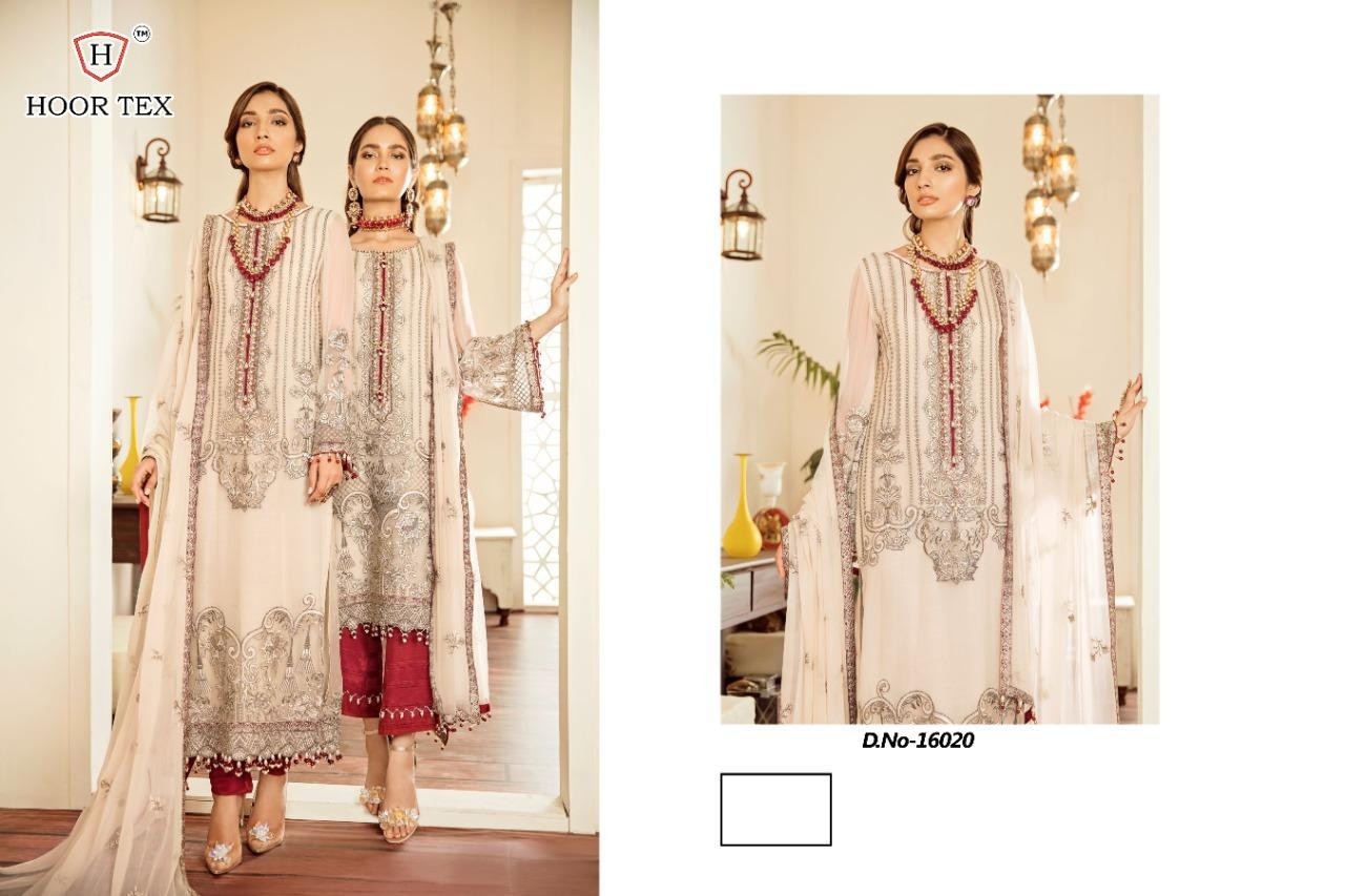 HOOR TEX 16020 GEORGETTE PAKISTANI SUITS BY ONLINE
