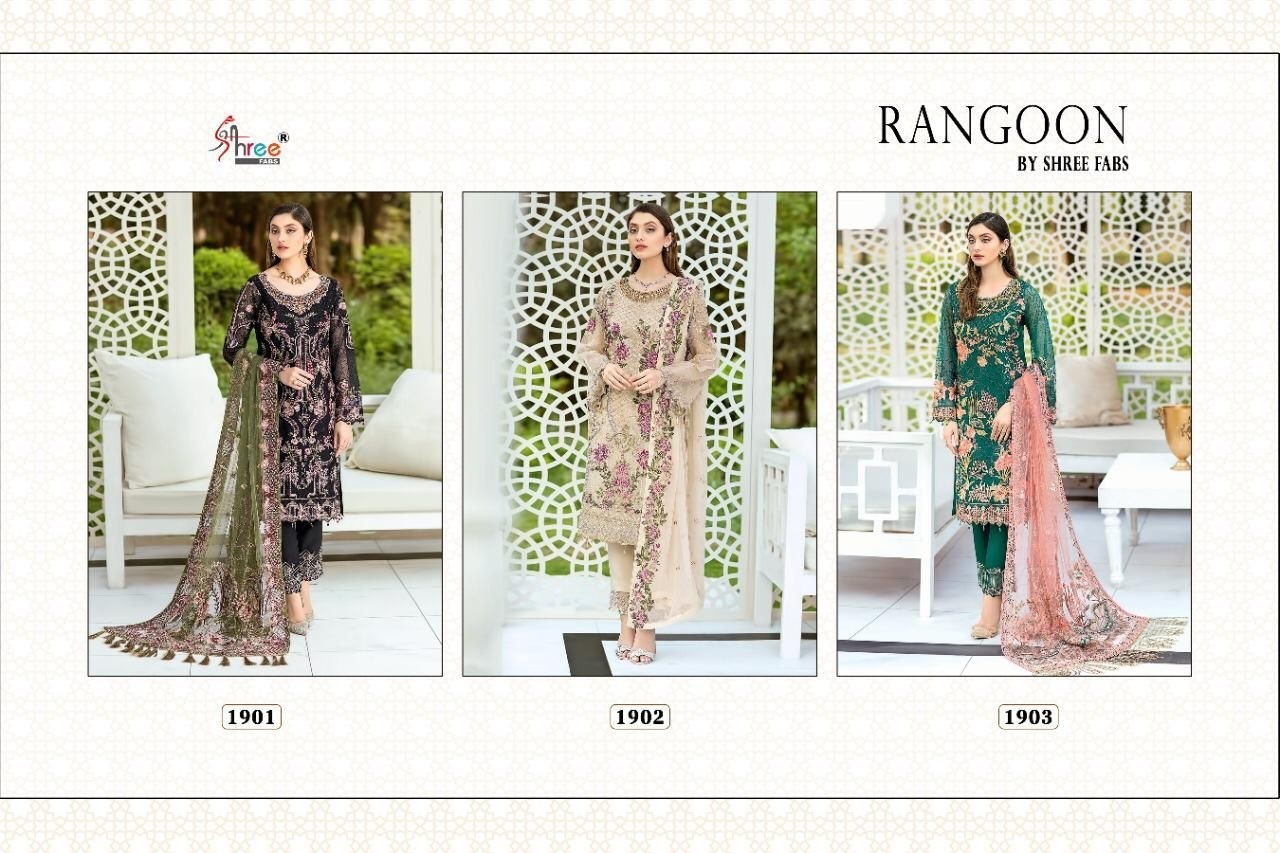 SHREE FABS RANGOON 1903 SALWAR KAMEZ WHOLESALE ONLINE