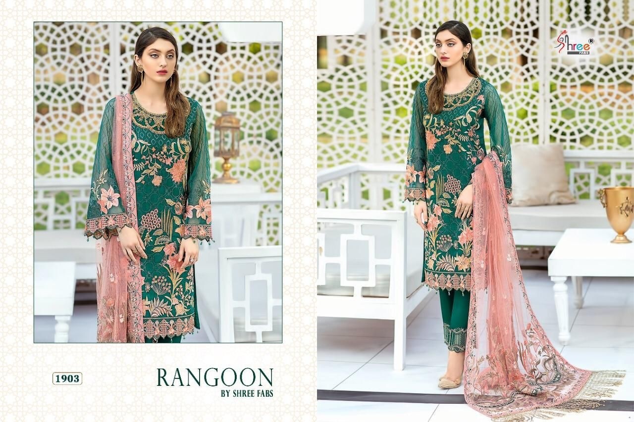 SHREE FABS RANGOON 1903 SALWAR KAMEZ WHOLESALE ONLINE