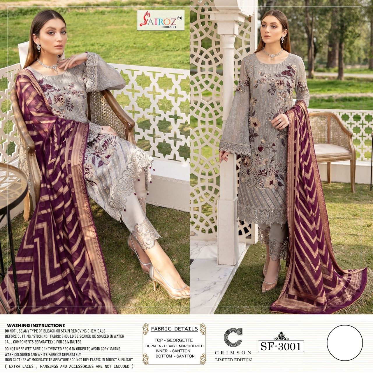 SAIROZ FABS SF-3002 CRIMSON VOL-1 MANUFACTURER SURAT