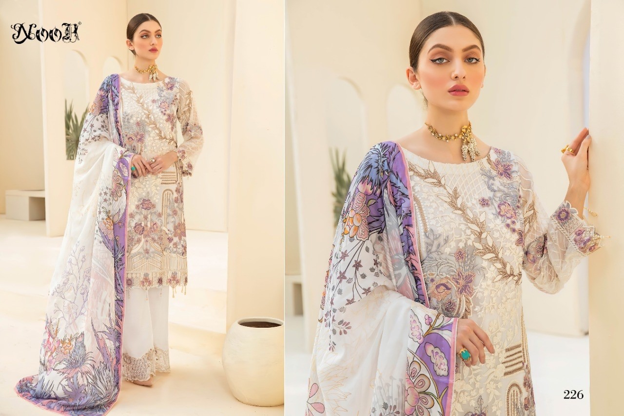 NOOR CHEVRON VOL-4 226 DUL SATOON WHOLESALE IN SURAT