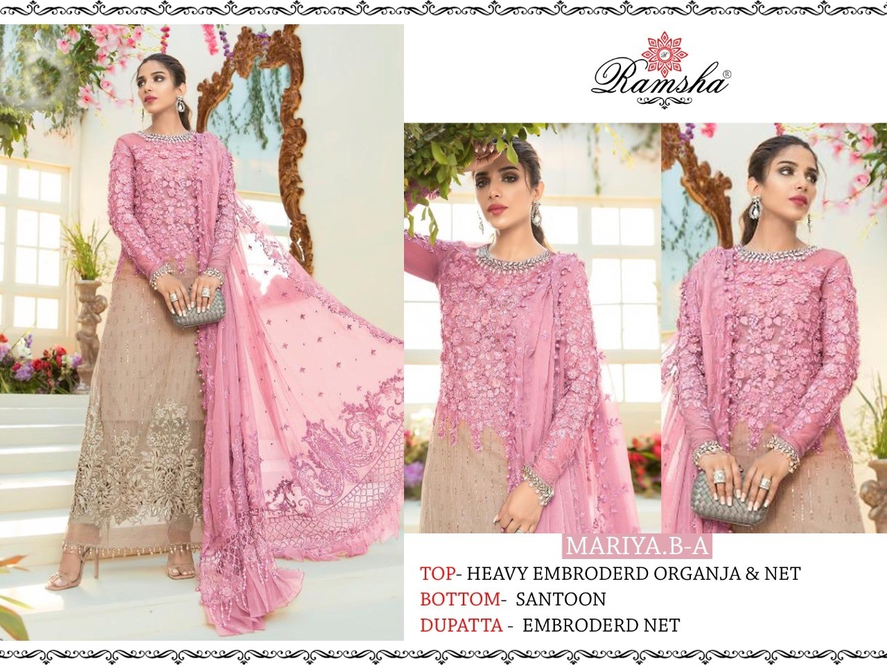 RAMSHA MARIYA.B-A WHOLESALER PAKISATNI SUITS