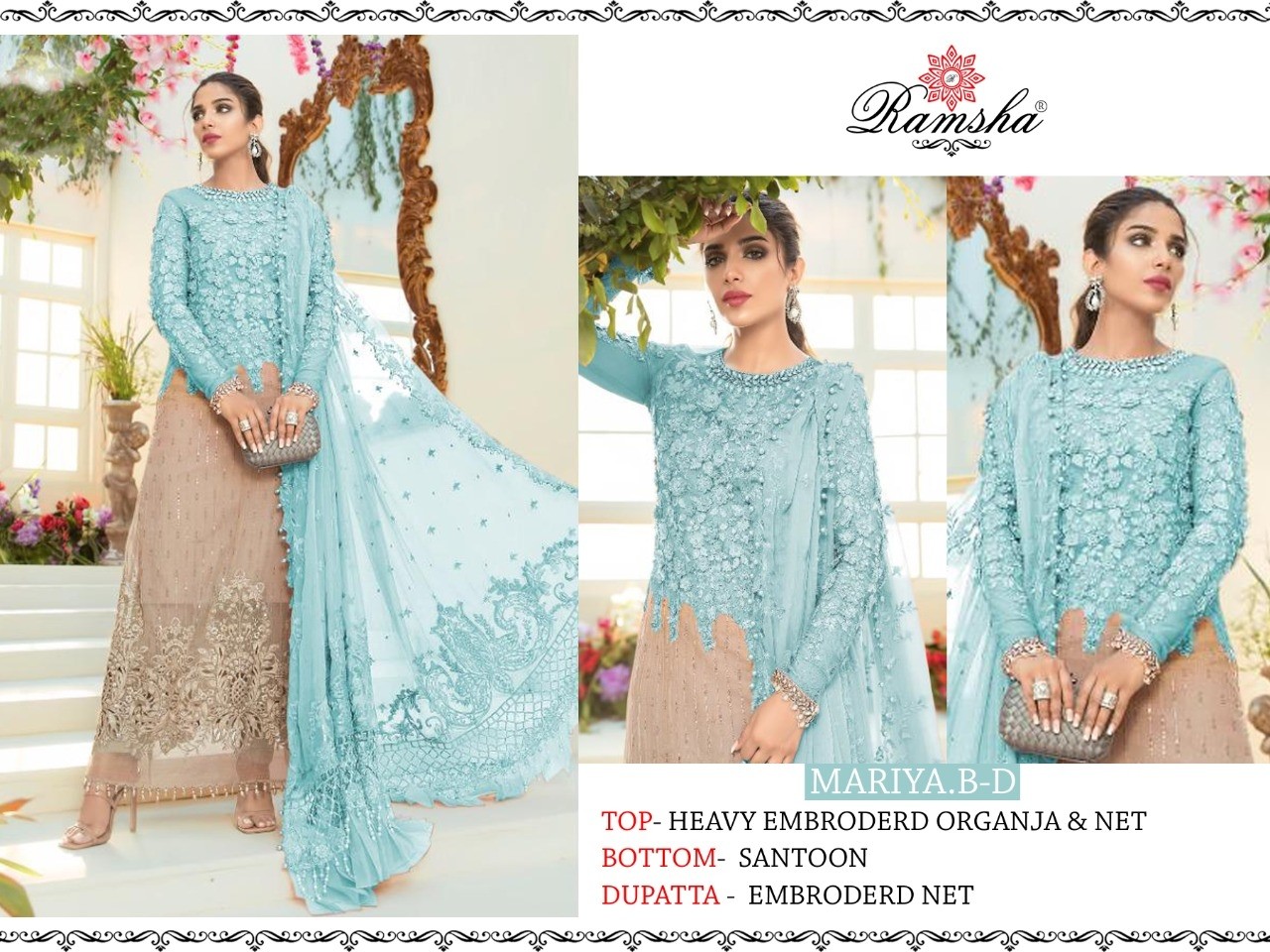 RAMSHA MARIYA.B-D WHOLESALER PAKISATNI SUITS