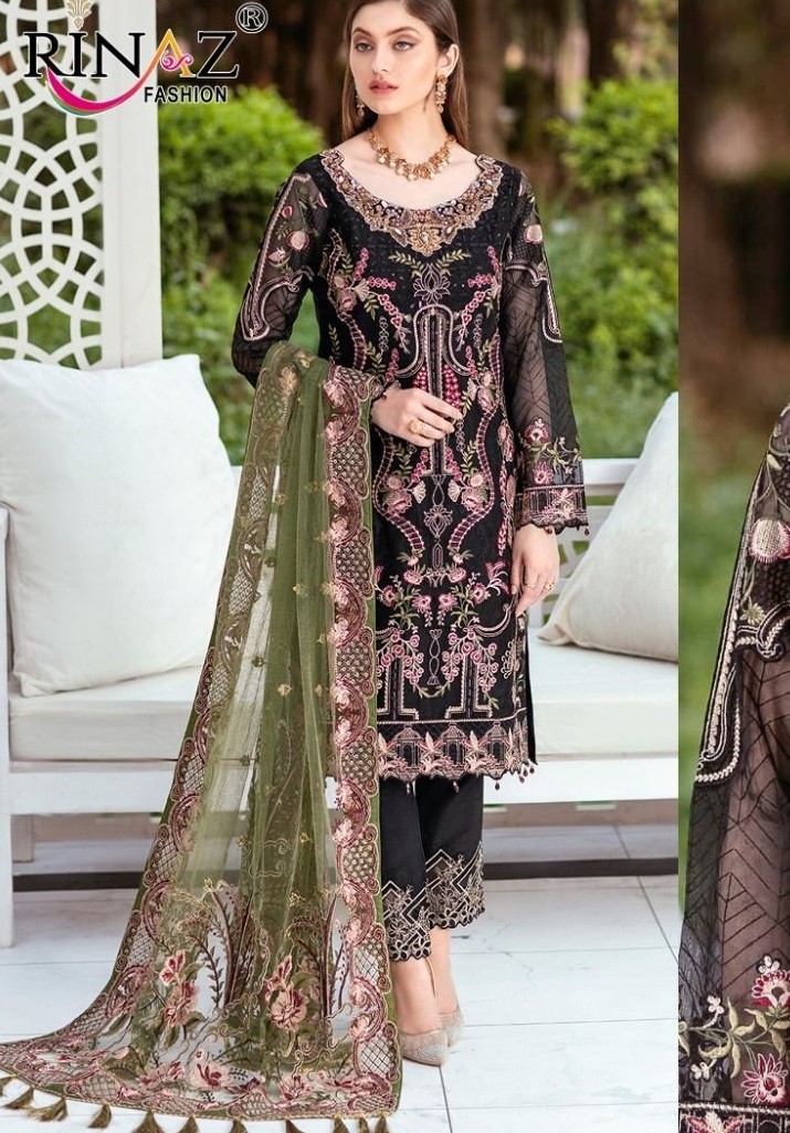 RINAZ FASHION MINHAL VOL-5 8903 PAKISTANI SUITS WHOLESALER IN INDIA