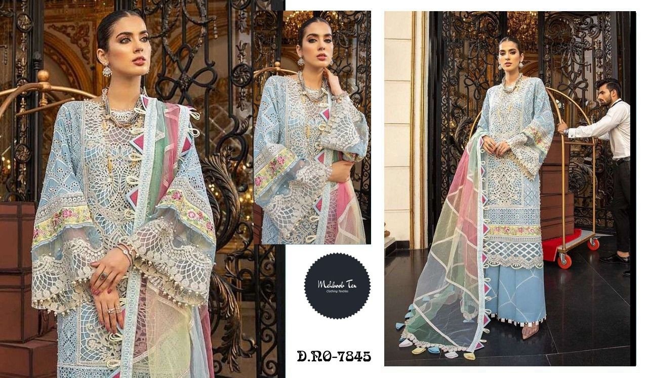 MEHBOOB TEX 7845 PAKISTANI DRESS MINIMUM PRICE DEALER
