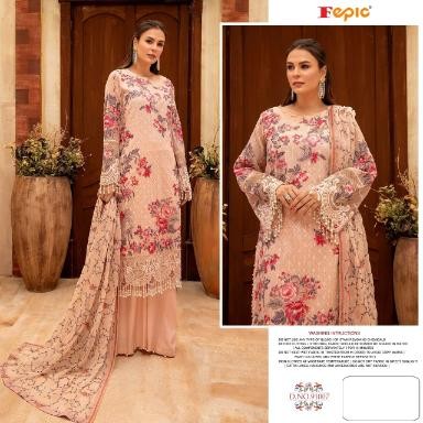 FEPIC ROSEMEEN DN 91007 NAZMEEN EMBROIDERED SALWAR KAMEEZ