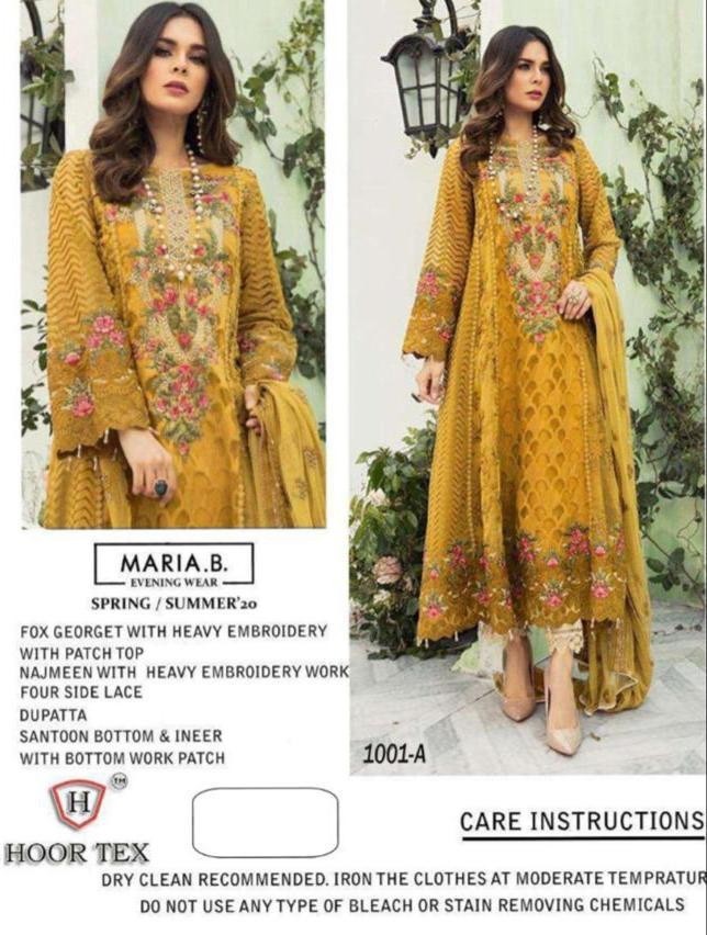 HOOR TEX MARIA.B.1001-A SALWAR KAMEZ WHOLESALER DEALER