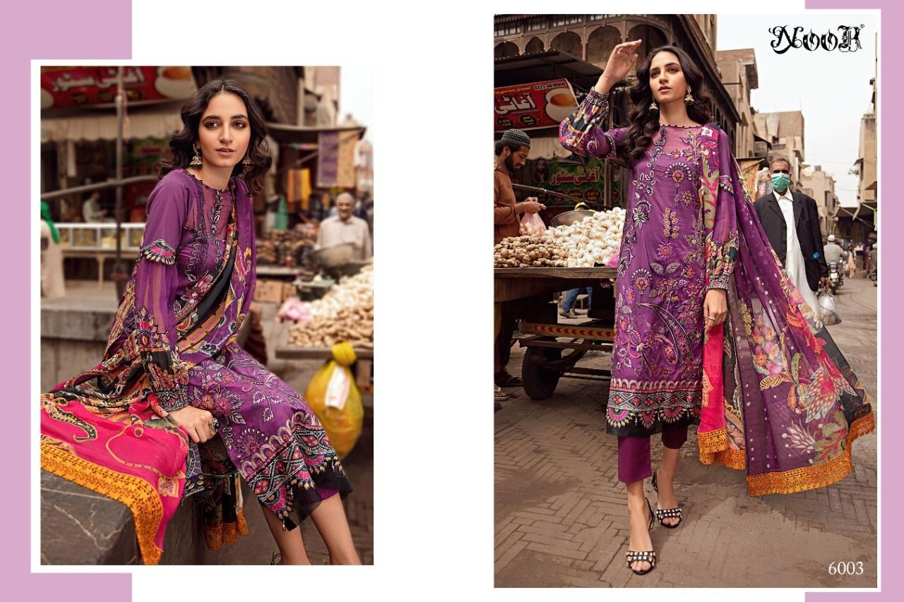 NOOR MOTIFZ VOL 3 6003 PAKISTANI SALWAR KAMEZ DEALER ONLINE