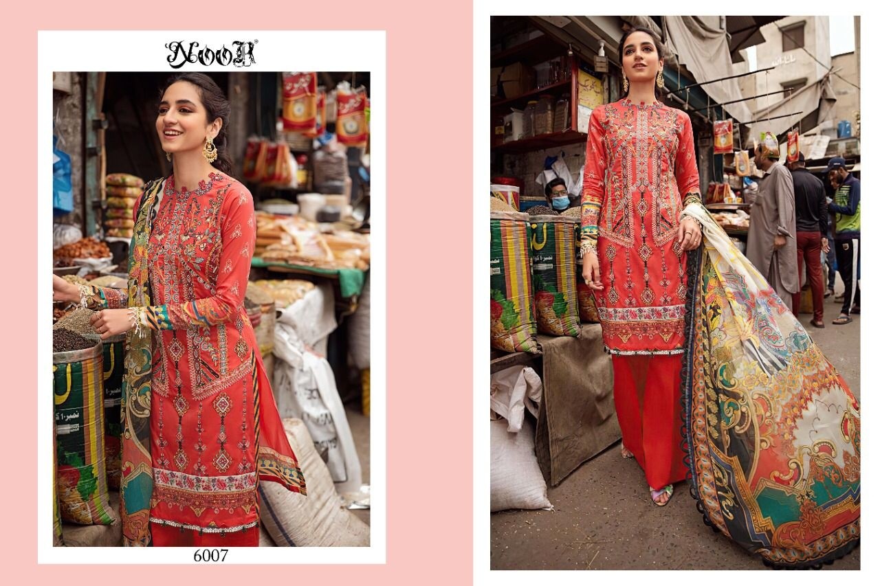 NOOR MOTIFZ VOL 3 6005 PAKISTANI SALWAR KAMEZ DEALER ONLINE