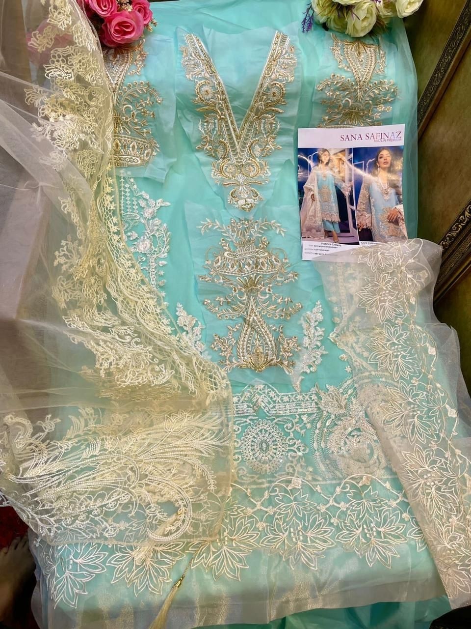DEEPSY SUITS SANA SAFINA MUZLIN PREMIUM 1151TO1156 PAKISTANI SUITS NEW CATALOGUE WHOLESALER