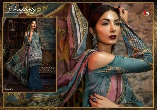 DEEPSY SUITS ELAN SILK 3 401TO407 PAKISTANI SUITS DEALER
