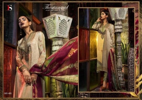 DEEPSY SUITS ELAN SILK 3 401TO407 PAKISTANI SUITS DEALER