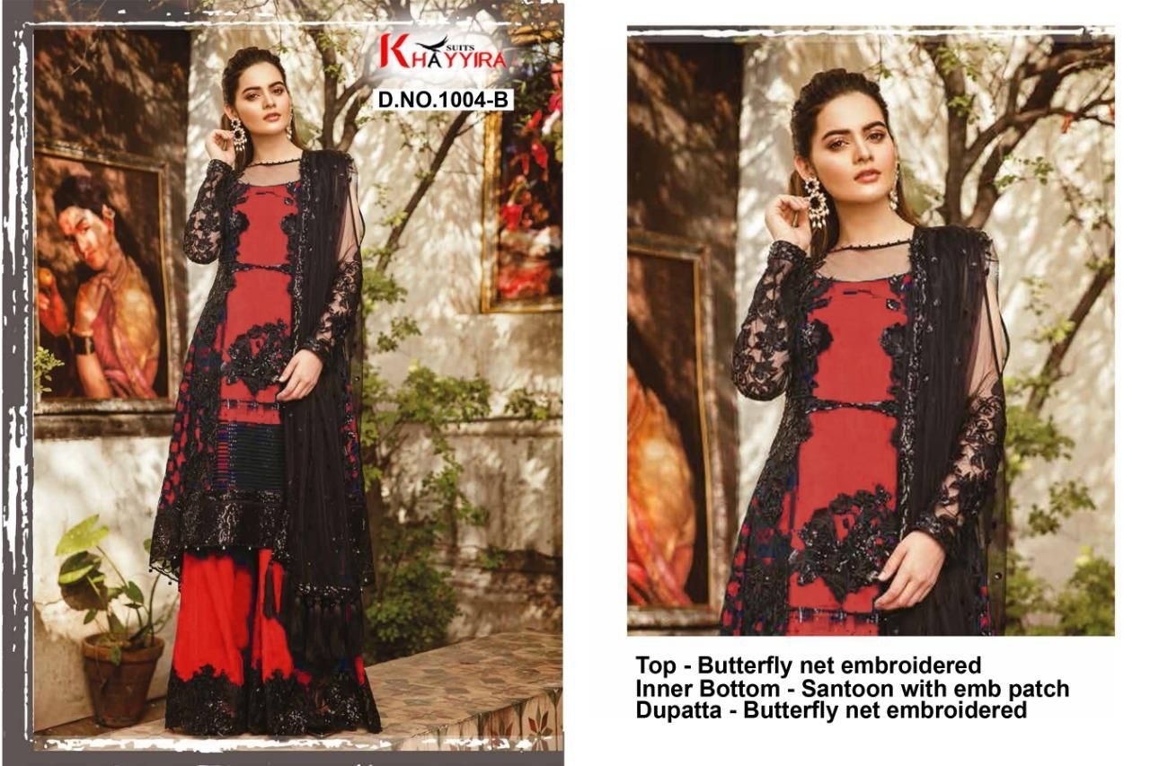 KHAYYIRA SUITS 1004 B PAKISTANI SUITS ONLINE