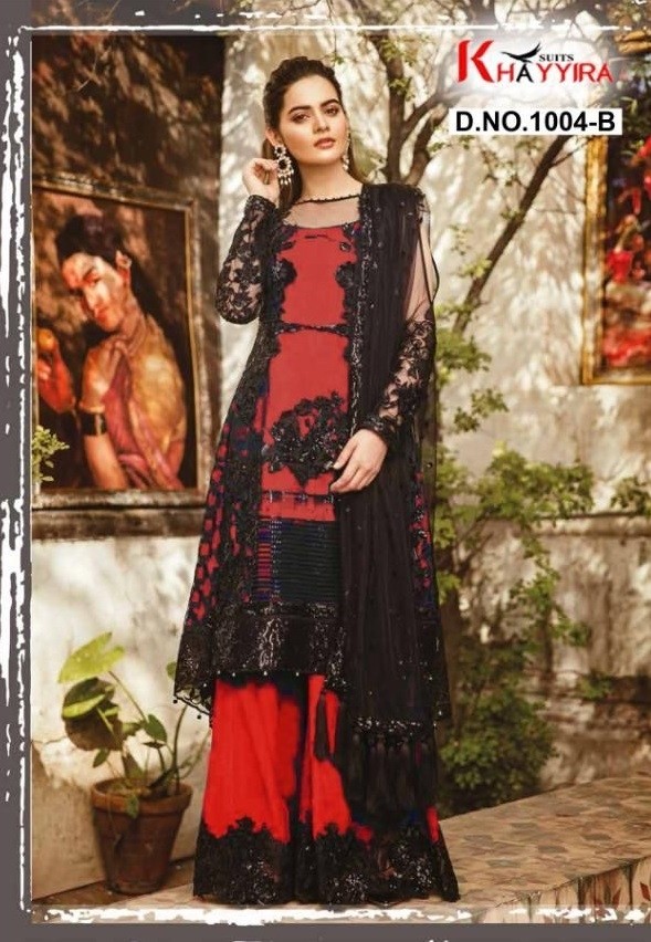 KHAYYIRA SUITS 1004 B PAKISTANI SUITS ONLINE