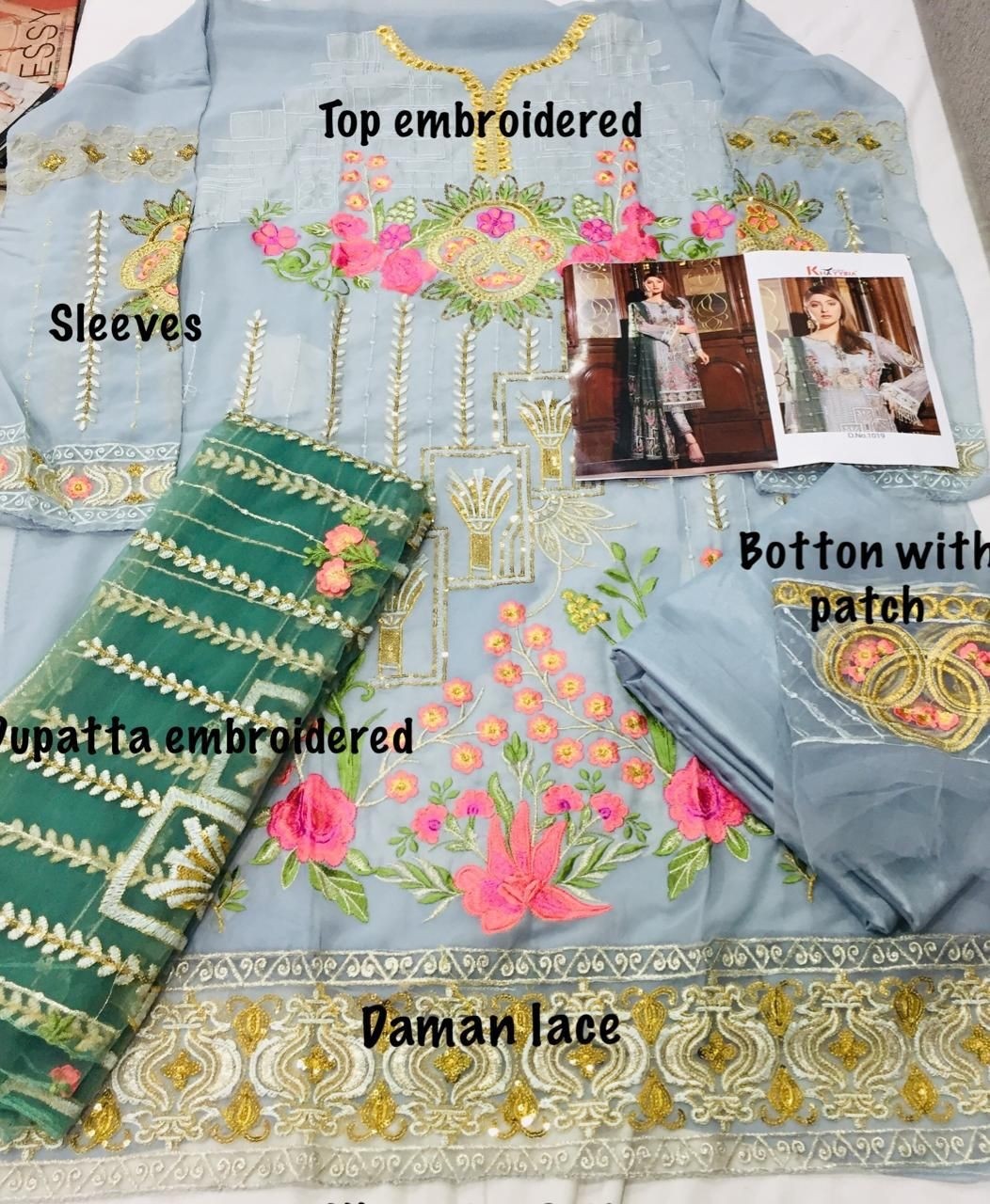 KHAYYIRA SUITS 1019 PAKISTANI SUITS ONLINE