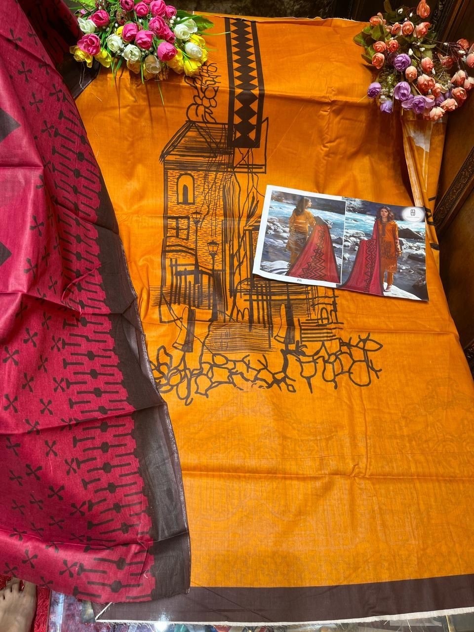 EMAAN ADEEL VOL 3 21 TO 30 ORIGINAL LAWN KARACHI SUITS IN SURAT