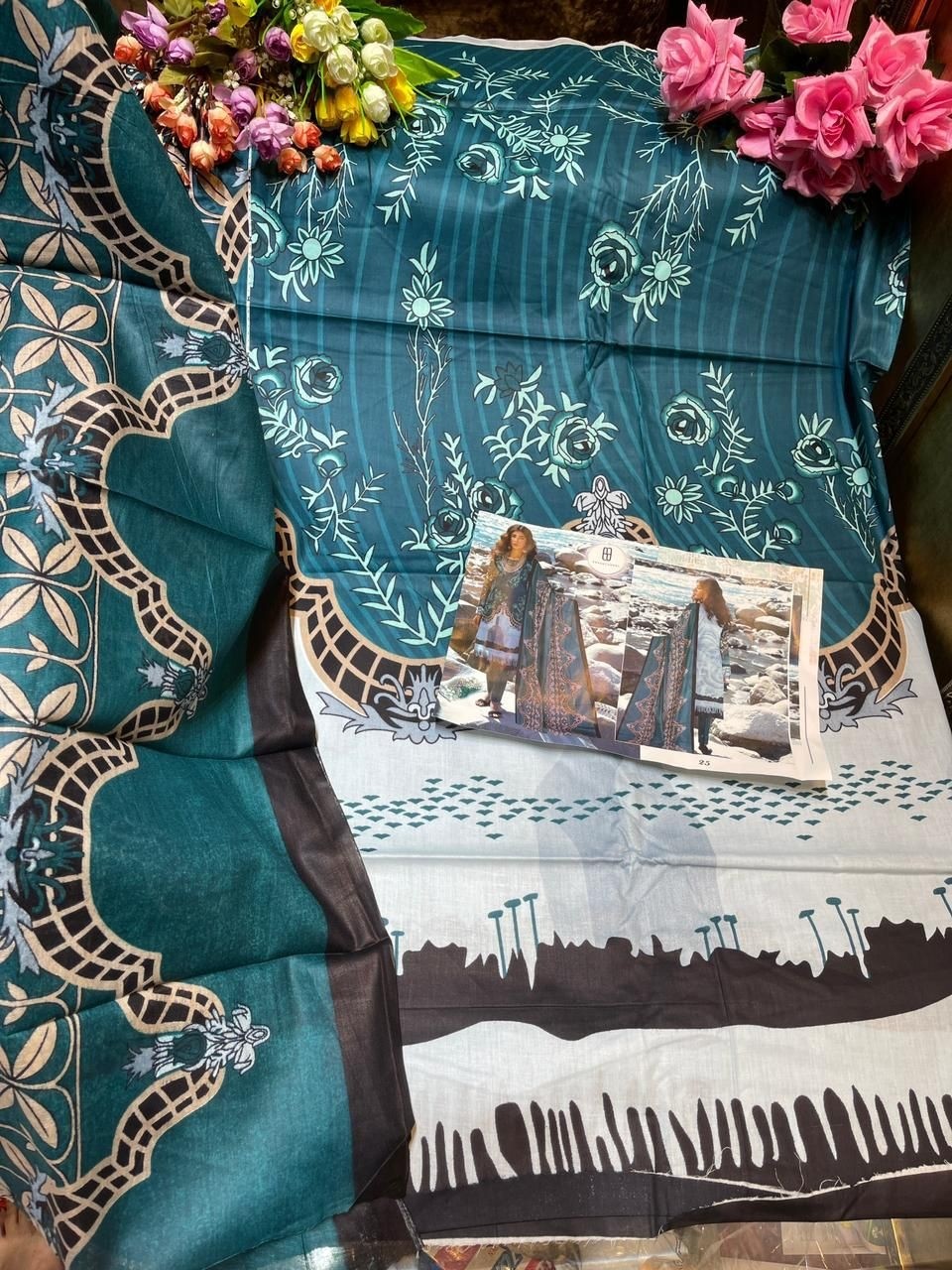 EMAAN ADEEL VOL 3 21 TO 30 ORIGINAL LAWN KARACHI SUITS IN SURAT