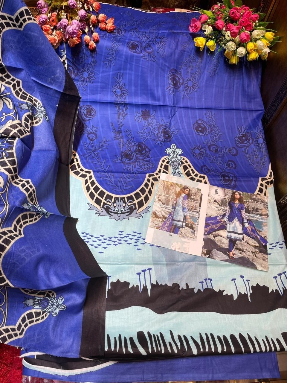 EMAAN ADEEL VOL 3 21 TO 30 ORIGINAL LAWN KARACHI SUITS IN SURAT