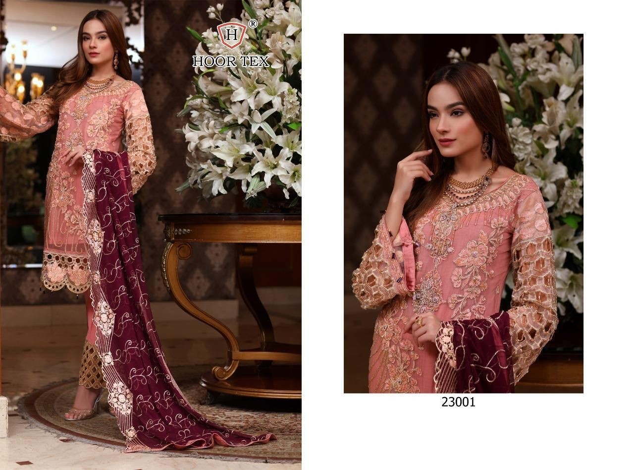 HOOR TEX 23001 BEST PAKISTANI SUITS DEALER SURAT