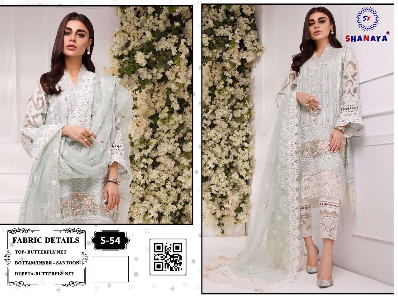 SHANAYA ROSE S 54 PAKISTANI SUITS WHOLESALER SURAT