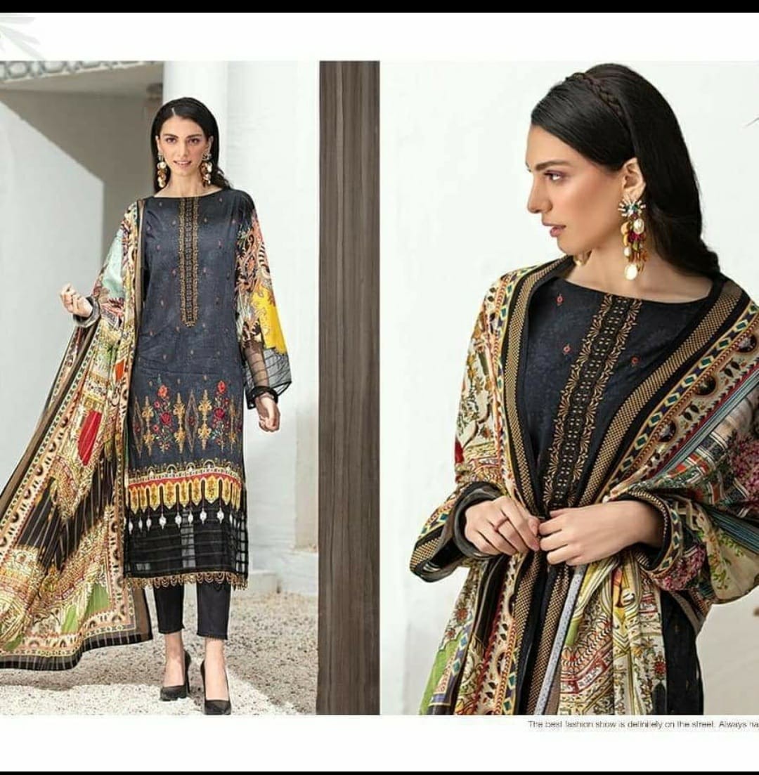 DEEPSY SUITS ELAN 13 HEAVY PRINT PAKISTANI SUITS SINGALE WHOLESALE