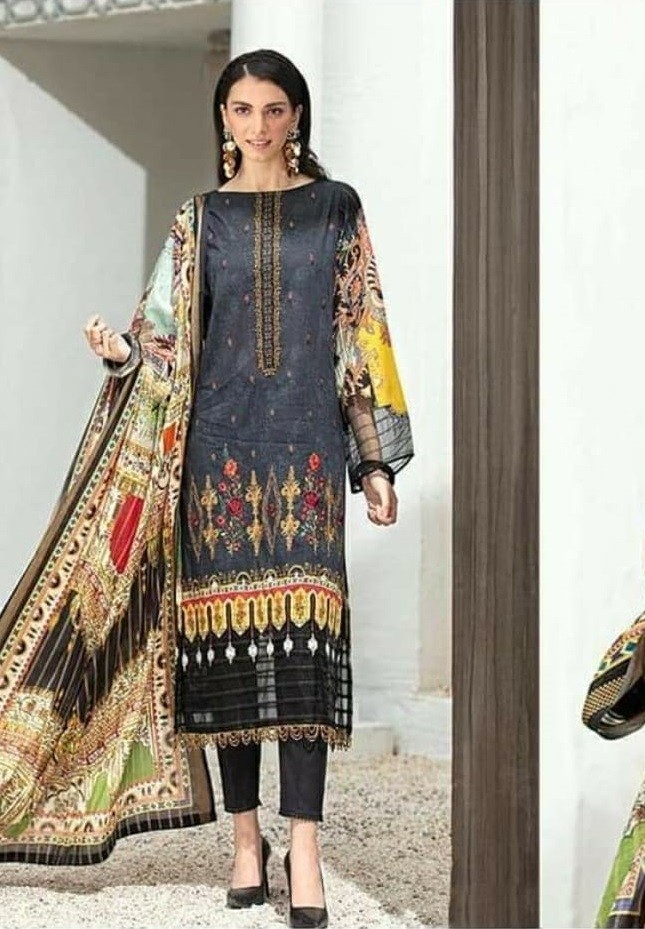 DEEPSY SUITS ELAN 13 HEAVY PRINT PAKISTANI SUITS SINGALE WHOLESALE