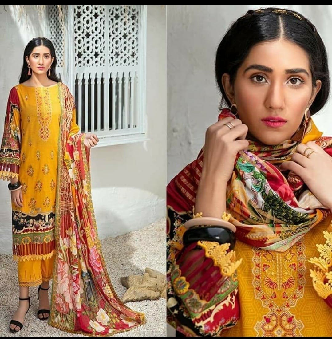 DEEPSY SUITS ELAN 13 HEAVY PRINT PAKISTANI SUITS SINGALE WHOLESALE