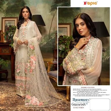 FEPIC ROSEMEEN GUZARISH 91009 LATEST SALWAR KAMEZ WHOLESALER SUPPLIER