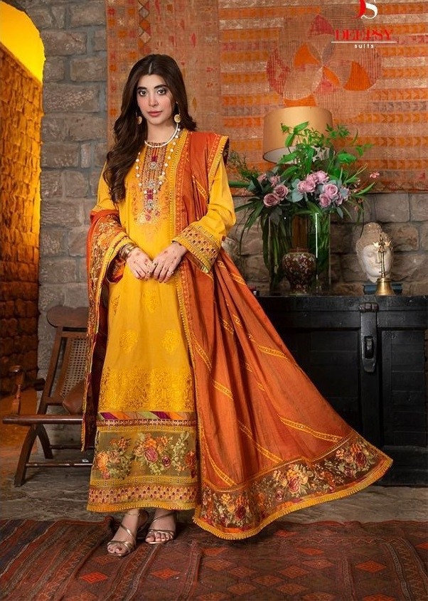 DEEPSY SUITS RANGRASIYA EMBROIDERED COLLECTION 1185 PAKISTANI SUITS WHOLESALER IN INDIA