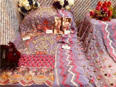 FEPIC ROSEMEEN 91006 ORGANZA  PAKISTANI SUITS WHOLESALE
