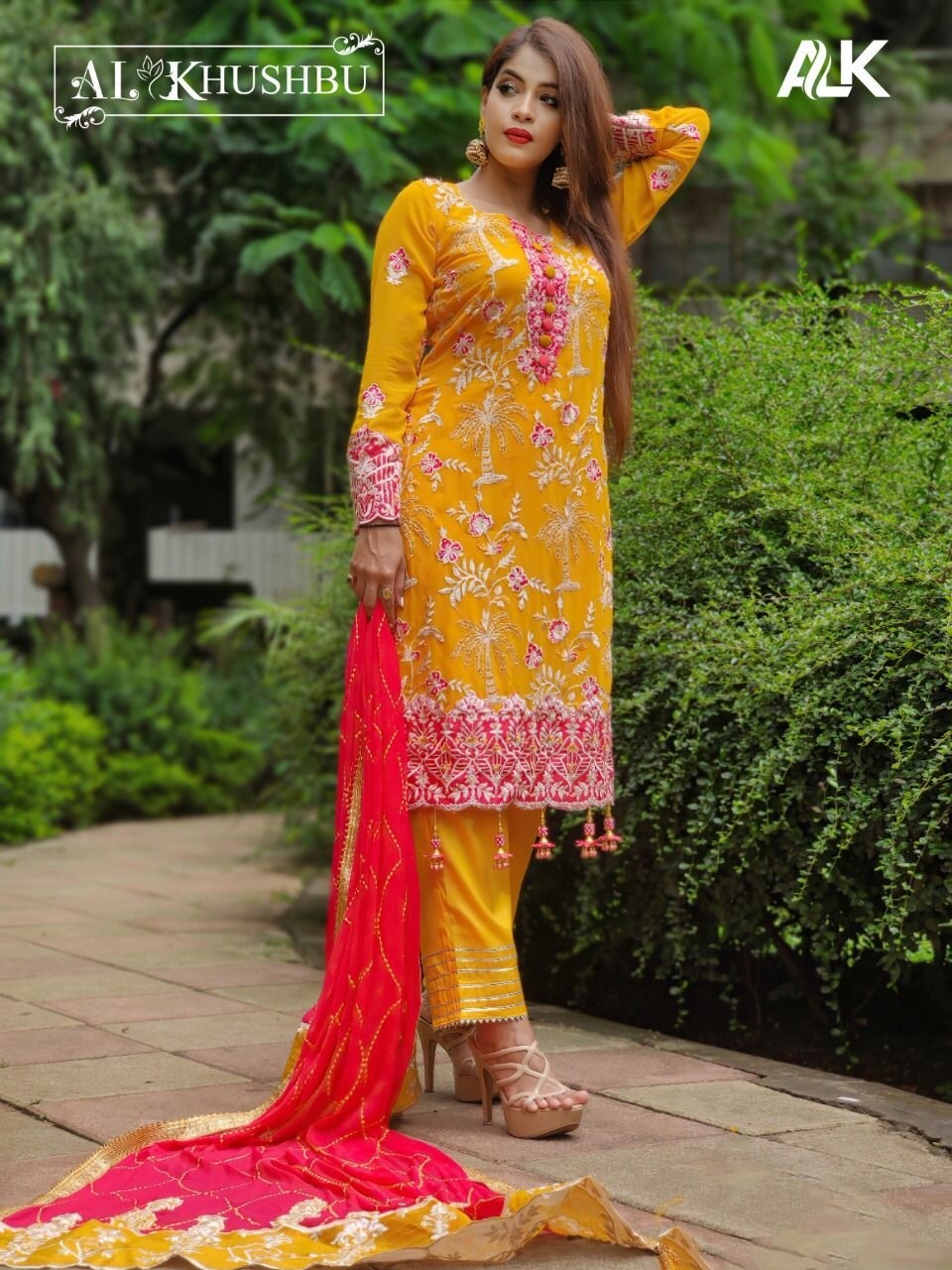 AL KHUSHBU ALK 110 PAKISTANI SUITS BEST DEALER SURAT