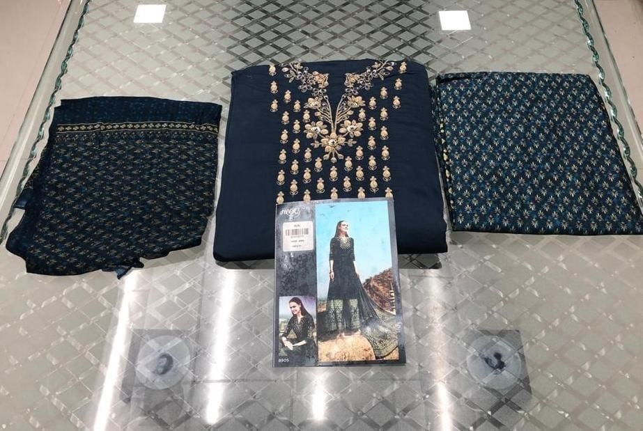 KILRUBA HEER 8905 PLAZZO PRINT PAKISTANI SUITS