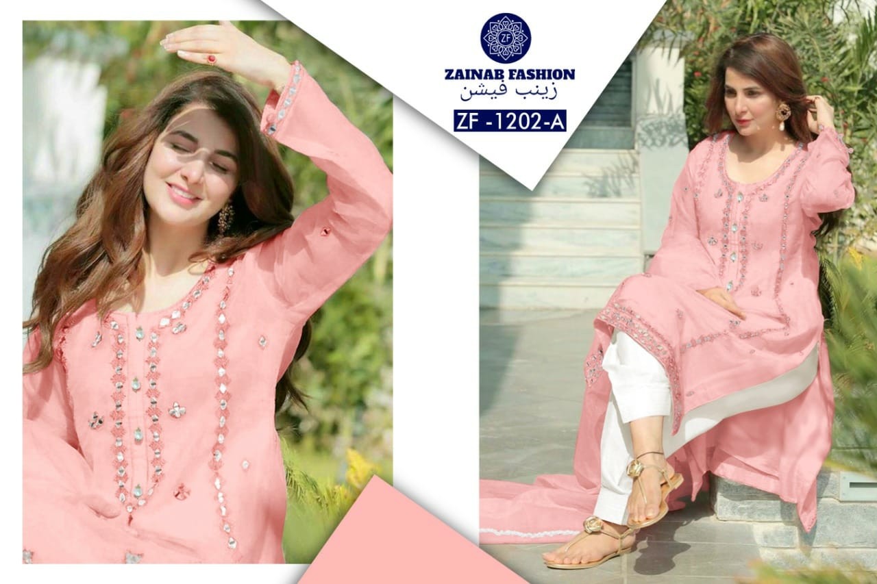 ZAINAB FASHION ZF 1202 A SALWAR KAMEZ WHOLESALER