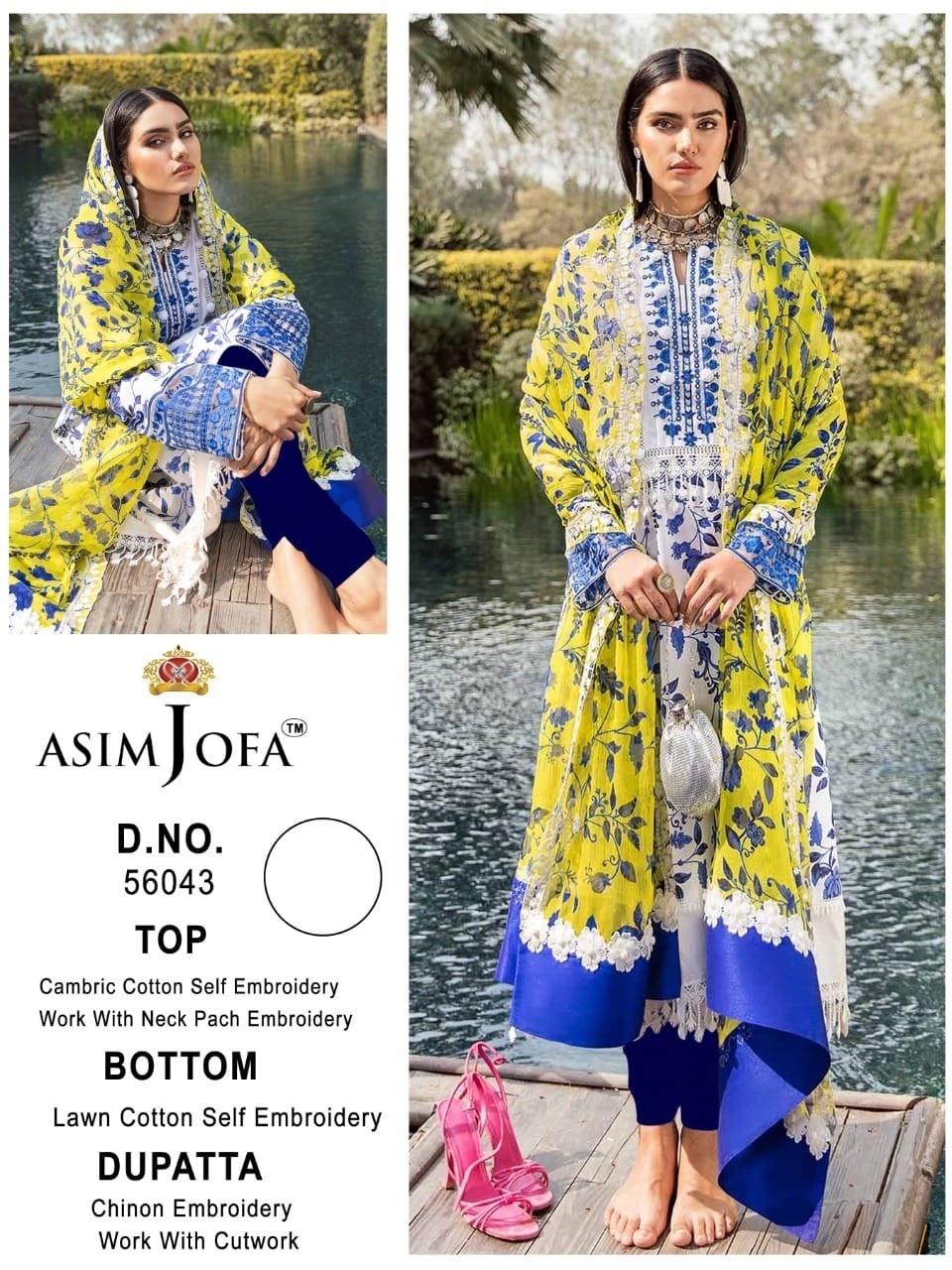 ASIM JOFA JF 56043 PAKISTANI SUITS WHOLESALER ONLINE