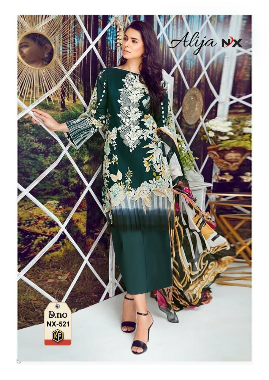 KEVAL FAB ALIYA NX 521TO526 EXCLUSIVE KARACHI COLLECTION AVAILABALE IN SURAT