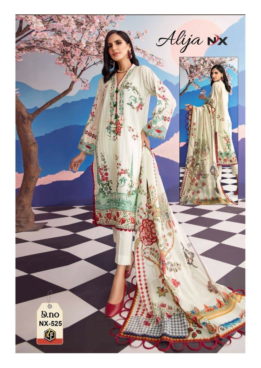 KEVAL FAB ALIYA NX 521TO526 EXCLUSIVE KARACHI COLLECTION AVAILABALE IN SURAT