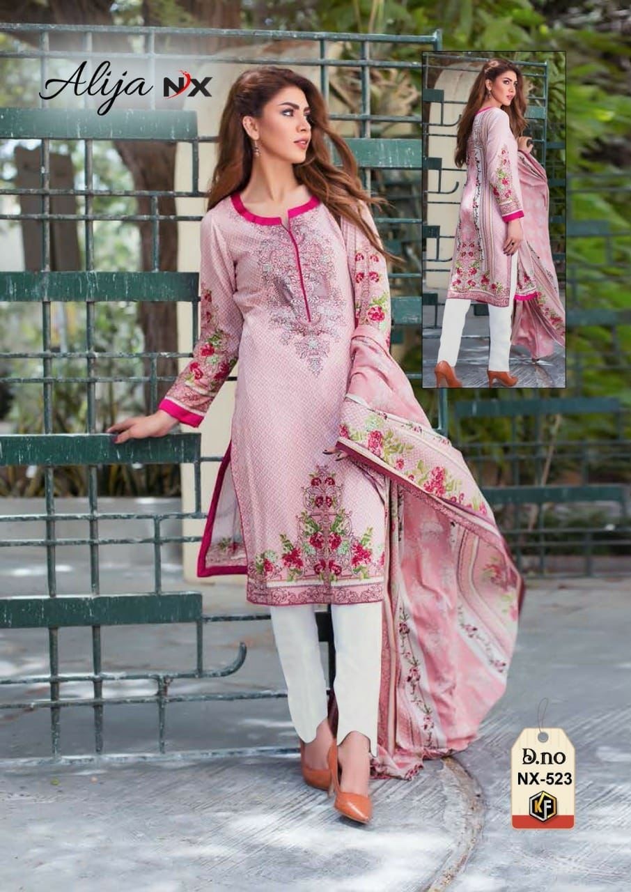 KEVAL FAB ALIYA NX 521TO526 EXCLUSIVE KARACHI COLLECTION AVAILABALE IN SURAT