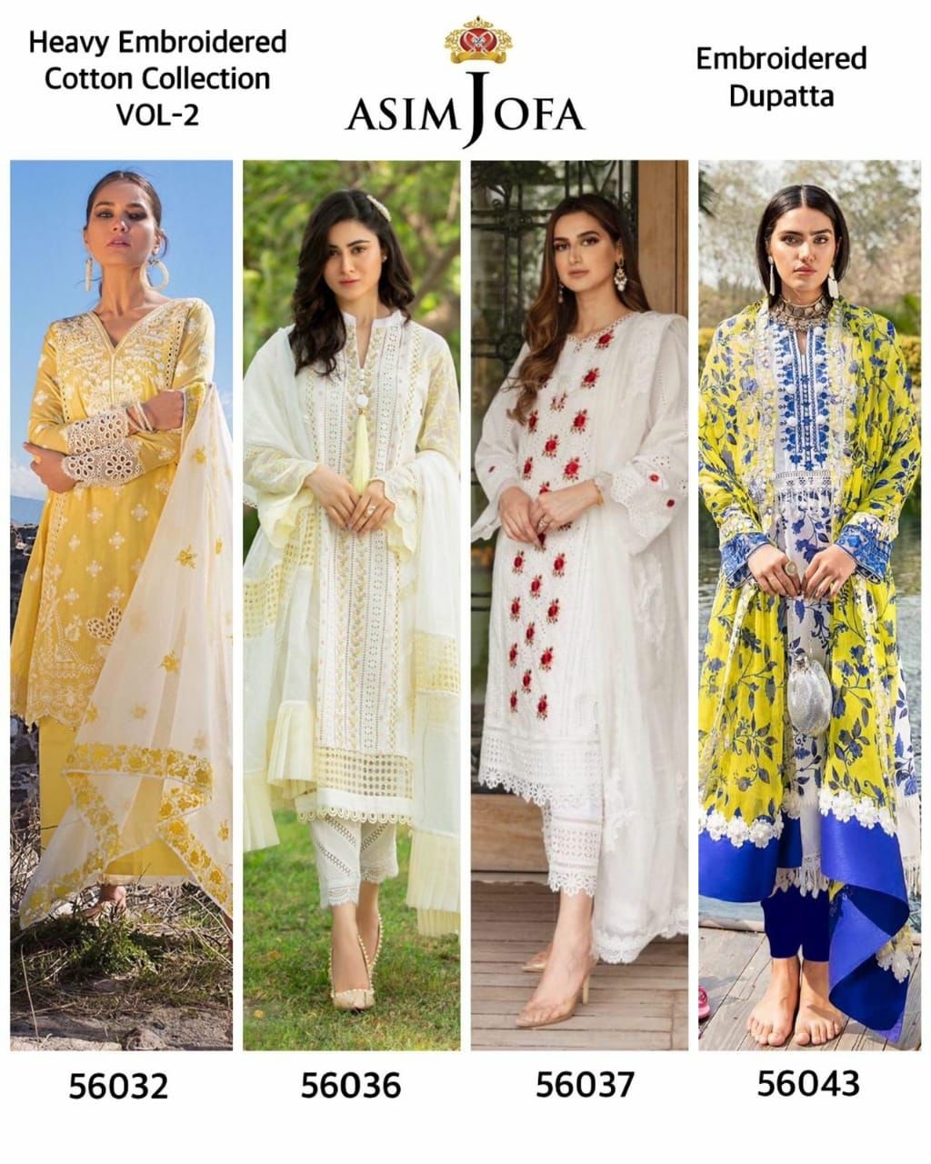 ASIM JOFA JF 56043 PAKISTANI SUITS WHOLESALER ONLINE