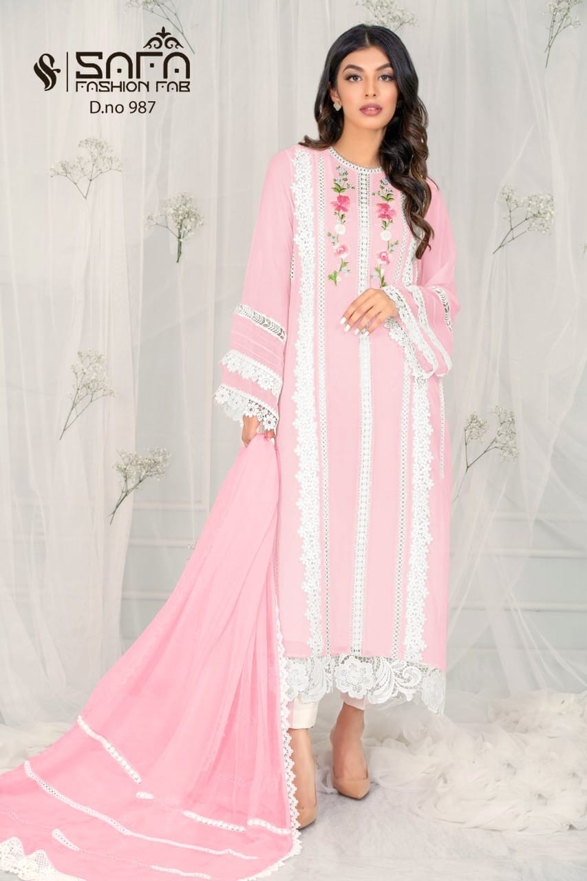 SAFA FASHION 987 BEST DESIGN KURTIS SINGALE AVAILABALE IN SURAT