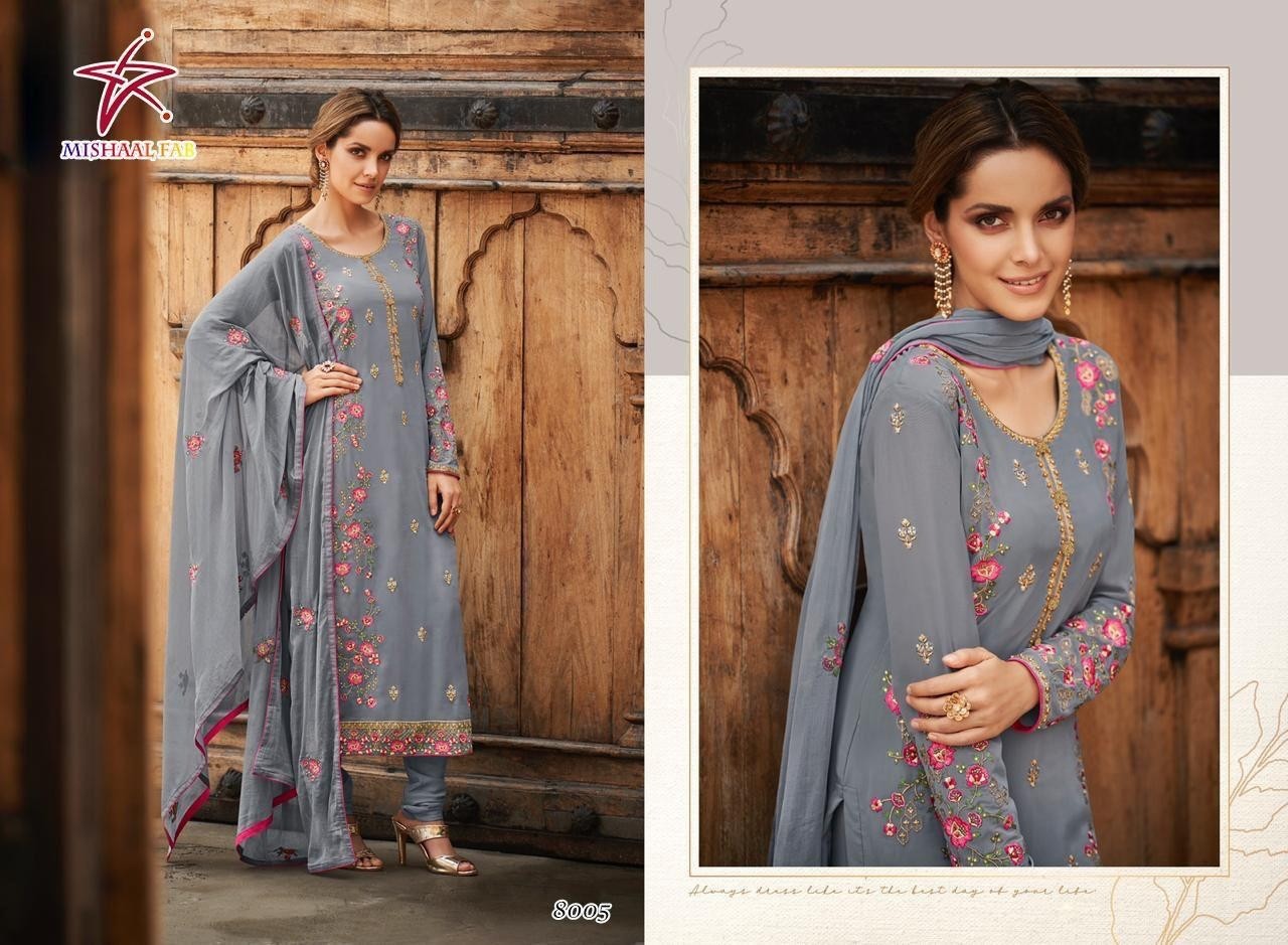 MISHAAL FAB 8005 SALWAR KAMEEZ MANUFACTURER