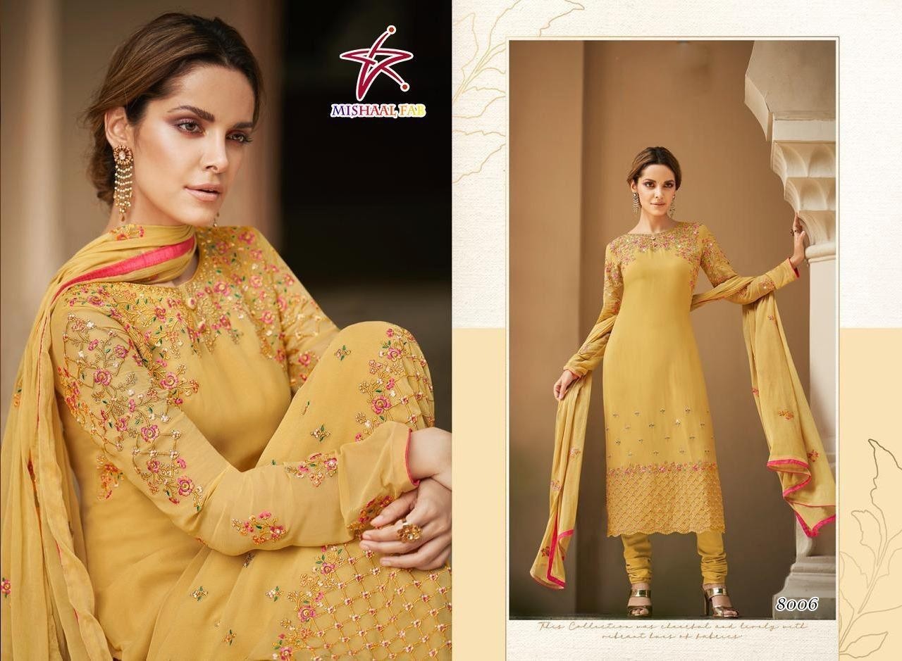 MISHAAL FAB 8006 SALWAR KAMEEZ MANUFACTURER