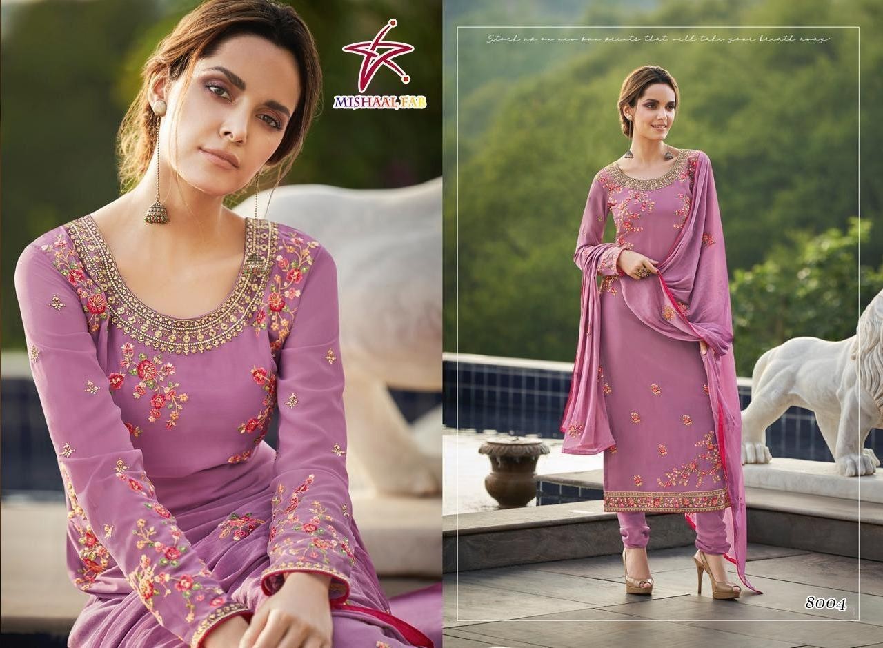 MISHAAL FAB 8004 SALWAR KAMEEZ MANUFACTURER