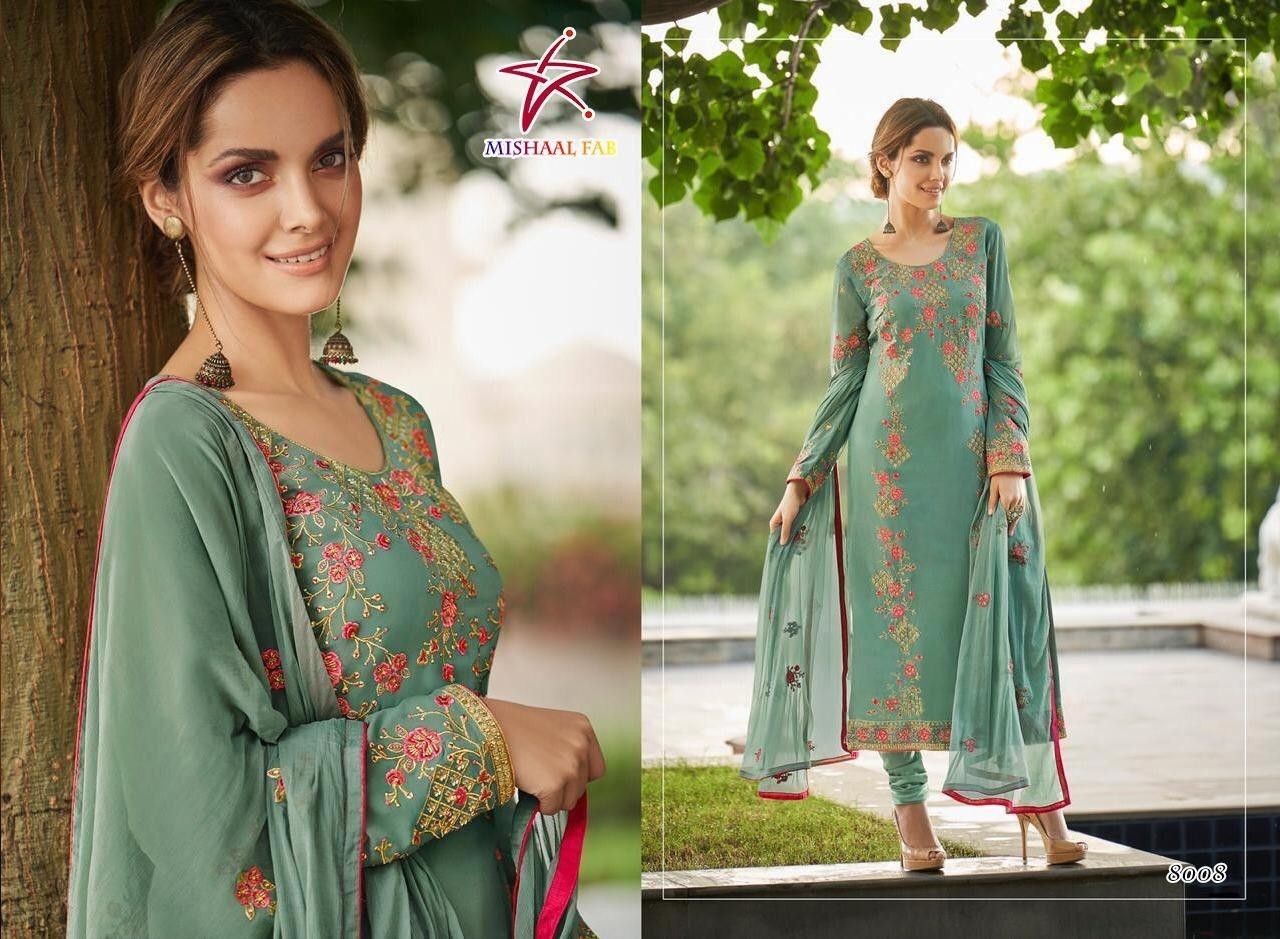 MISHAAL FAB 8008 SALWAR KAMEEZ MANUFACTURER