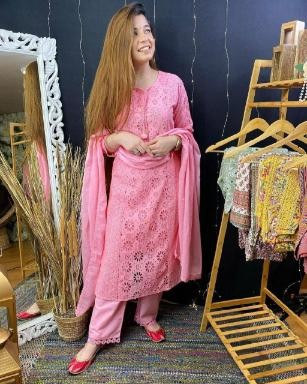 BOUTIQUE COTTON KURTIS PALLAZO WHOLESALE AVAILABALE