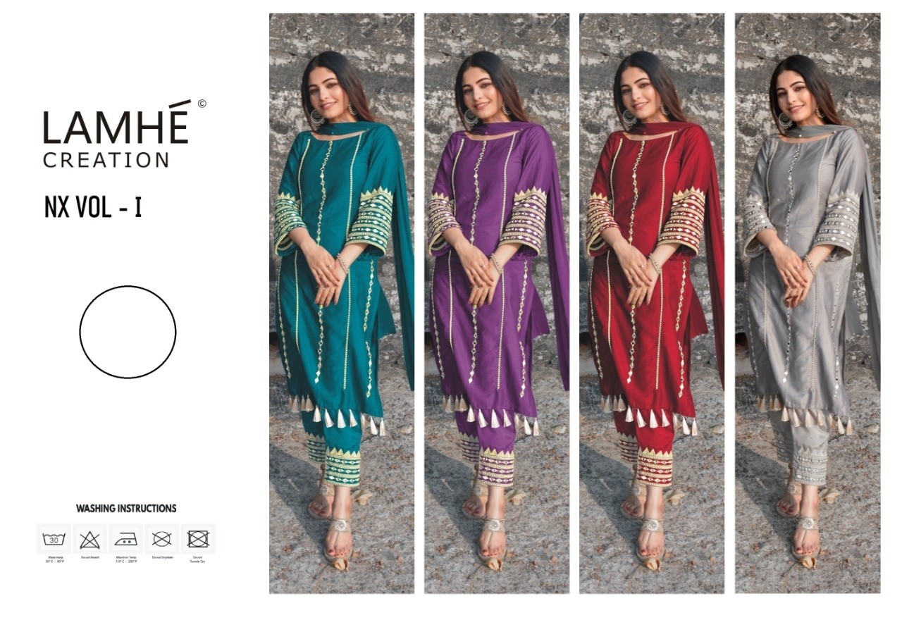 LAMHE CREATION NX VOL 1 DESIGN 4 SALWAR KAMEEZ 