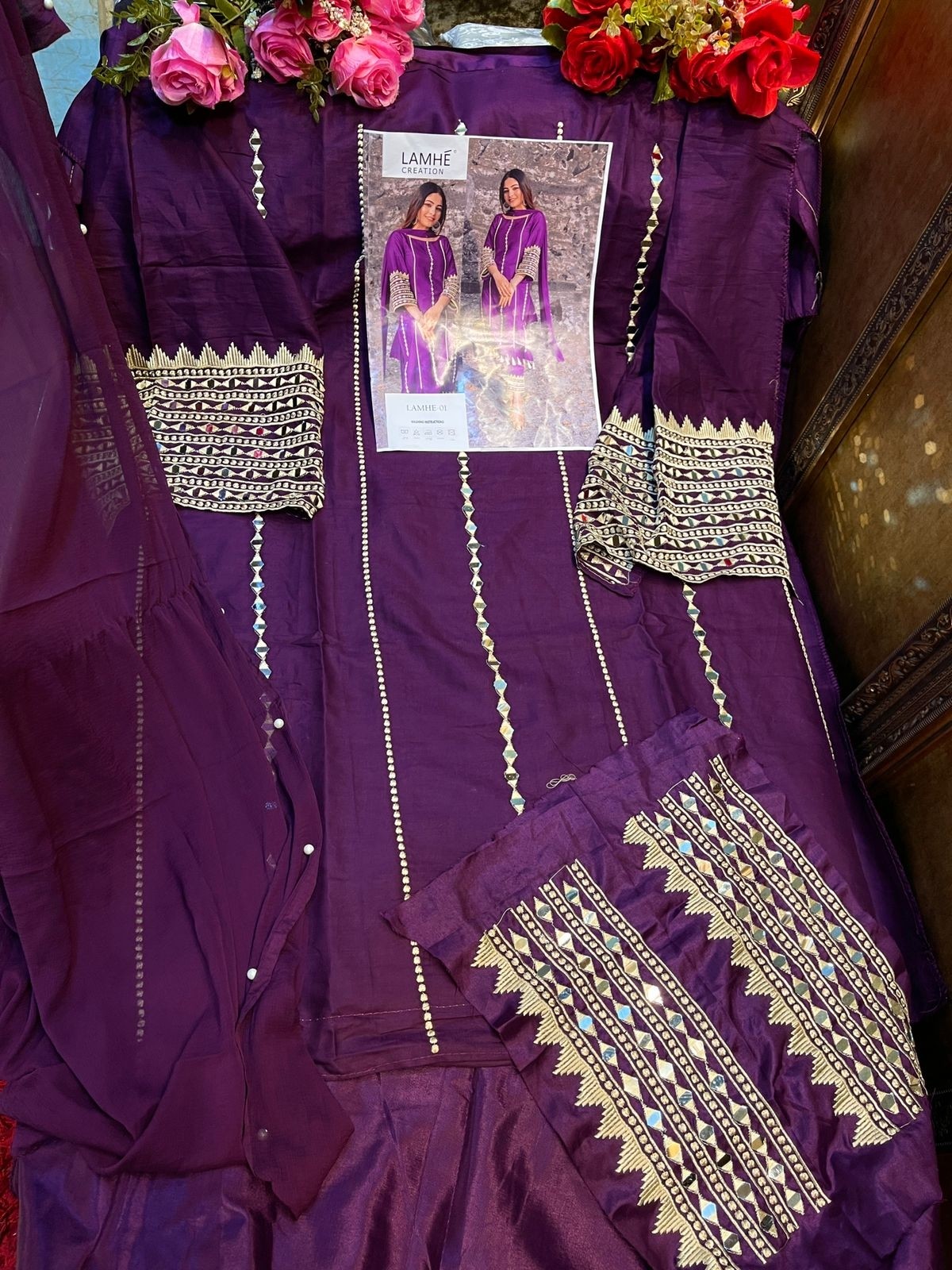 LAMHE CREATION NX VOL 1 DESIGN 4 SALWAR KAMEEZ 