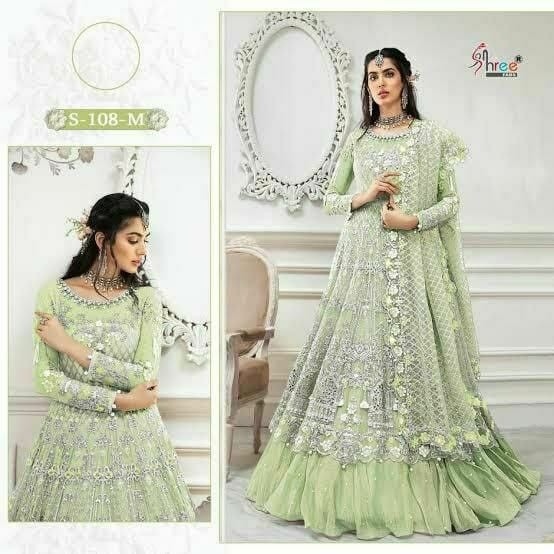 SHREE FABS S 108 M PAKISTANI SUITS WHOLESALE DEALER