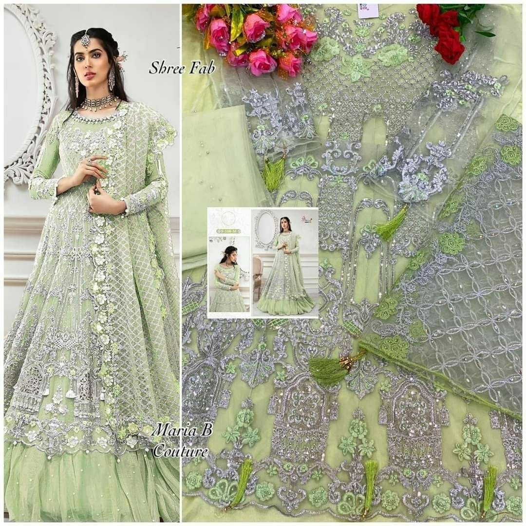 SHREE FABS S 108 M PAKISTANI SUITS WHOLESALE DEALER