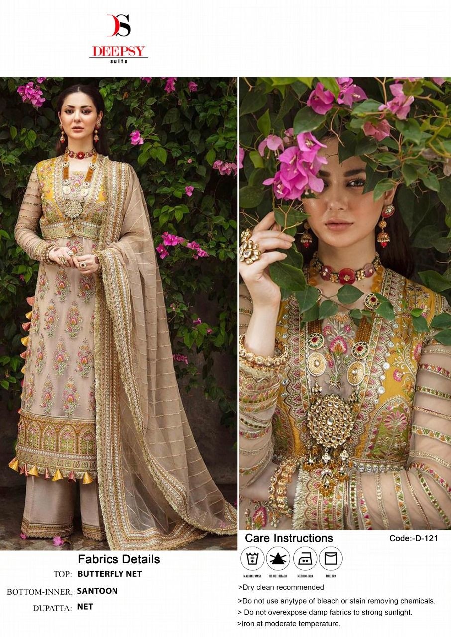 DEEPSY SUITS DN 121 PAKISTANI SUITS BEST DEALER