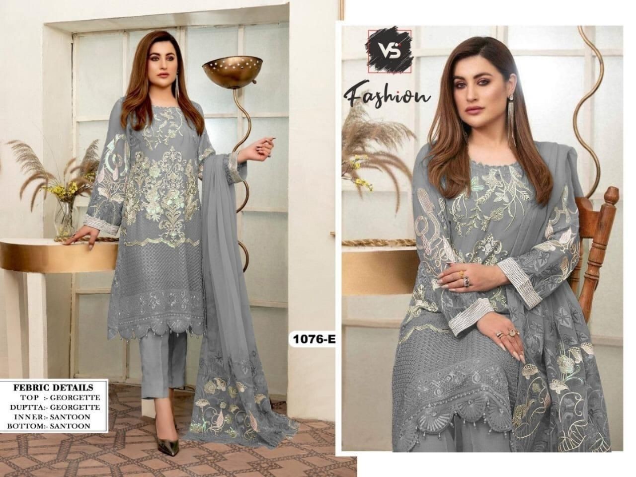 VS FASHION 1076 E SALWAR KAMEEZ MANUFACTURER IN SURAT